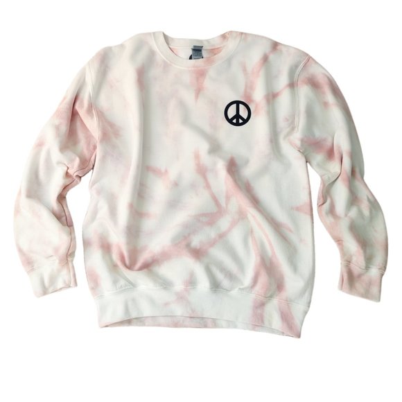 Tie-Dye Good Vibes Only Crewneck Sweatshirt - Picture 5 of 6